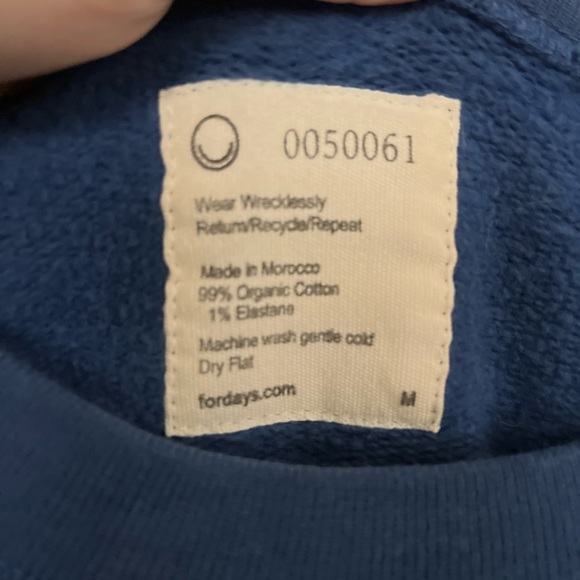 For Better Days Blue Sweatshirt - Picture 4 of 4